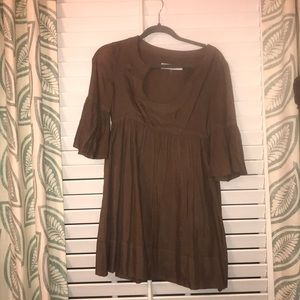 Light brown summer dress